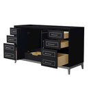 Marlena 60" Single Free Standing Vanity Cabinet Only - Less Vanity Top - image 2