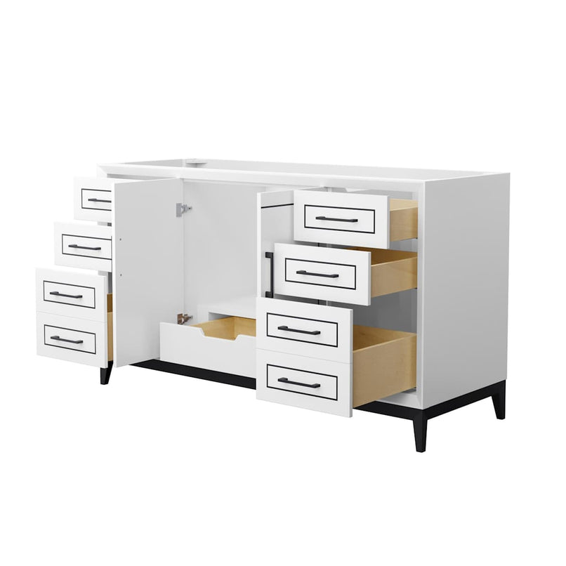 Marlena 60" Single Free Standing Vanity Cabinet Only - Less Vanity Top - image 19