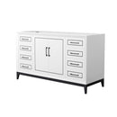 Marlena 60" Single Free Standing Vanity Cabinet Only - Less Vanity Top - image 1