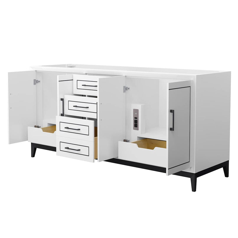 Marlena 72" Double Free Standing Vanity Cabinet Only - Less Vanity Top - image 10