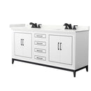 Marlena 72" Free Standing Double Basin Vanity Set with Cabinet and Quartz Vanity Top - image 1