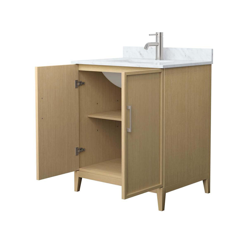 Elan 30" Free Standing Single Basin Vanity Set with Cabinet and Marble Vanity Top - image 6