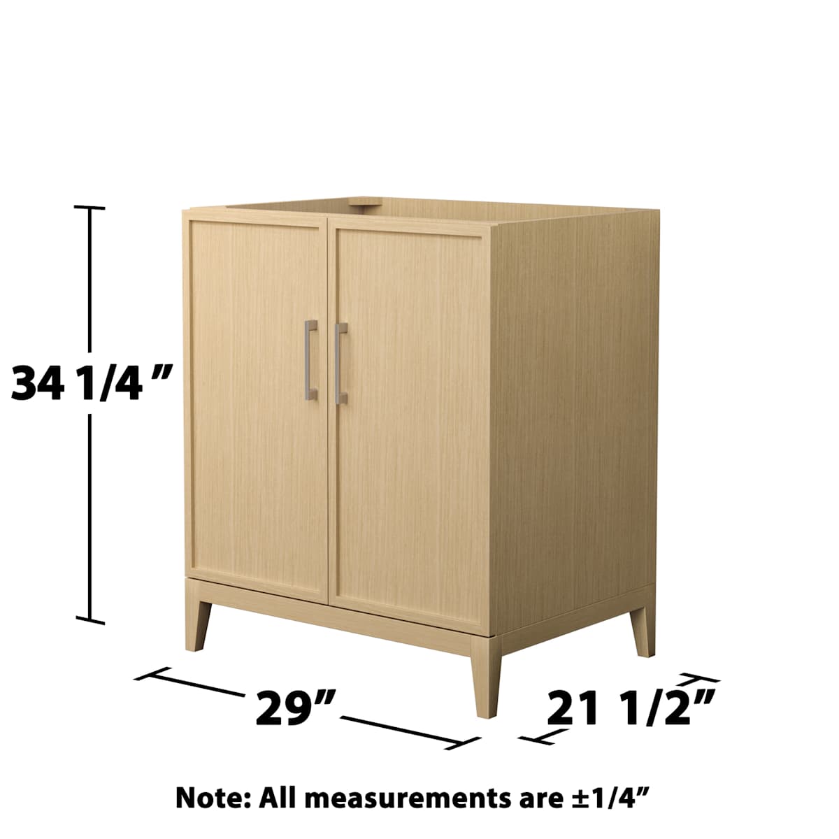 Elan 29" Single Free Standing Vanity Cabinet Only - Less Vanity Top