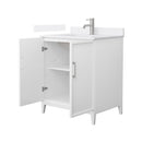 Elan 30" Free Standing Single Basin Vanity Set with Cabinet and Quartz Vanity Top - image 8