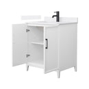 Elan 30" Free Standing Single Basin Vanity Set with Cabinet and Quartz Vanity Top - image 10