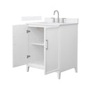 Elan 30" Free Standing Single Basin Vanity Set with Cabinet and Quartz Vanity Top - image 8
