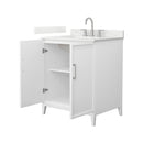 Elan 30" Free Standing Single Basin Vanity Set with Cabinet and Quartz Vanity Top - image 9