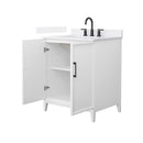 Elan 30" Free Standing Single Basin Vanity Set with Cabinet and Quartz Vanity Top - image 10