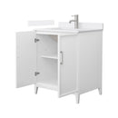 Elan 30" Free Standing Single Basin Vanity Set with Cabinet and Cultured Marble Vanity Top - image 8