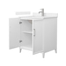 Elan 30" Free Standing Single Basin Vanity Set with Cabinet and Cultured Marble Vanity Top - image 9