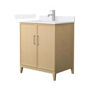 Elan 30" Free Standing Single Basin Vanity Set with Cabinet and Quartz Vanity Top - image 1