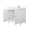 Elan 36" Free Standing Single Basin Vanity Set with Cabinet and Quartz Vanity Top - image 9