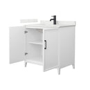 Elan 36" Free Standing Single Basin Vanity Set with Cabinet and Quartz Vanity Top - image 11