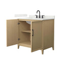 Elan 36" Free Standing Single Basin Vanity Set with Cabinet and Quartz Vanity Top - image 2