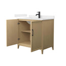 Elan 36" Free Standing Single Basin Vanity Set with Cabinet and Cultured Marble Vanity Top - image 2