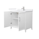 Elan 36" Free Standing Single Basin Vanity Set with Cabinet and Cultured Marble Vanity Top - image 8