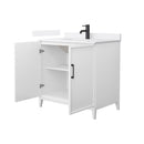 Elan 36" Free Standing Single Basin Vanity Set with Cabinet and Cultured Marble Vanity Top - image 10