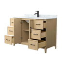 Elan 48" Free Standing Single Basin Vanity Set with Cabinet and Marble Vanity Top - image 2