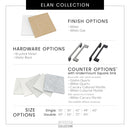 Elan 47" Single Free Standing Vanity Cabinet Only - Less Vanity Top - image 4