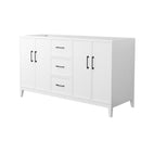 Elan 59" Double Free Standing Vanity Cabinet Only - Less Vanity Top - image 1