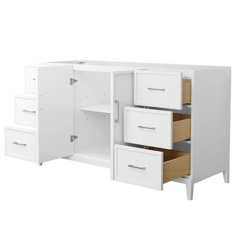 Elan 59" Single Free Standing Vanity Cabinet Only - Less Vanity Top - image 9