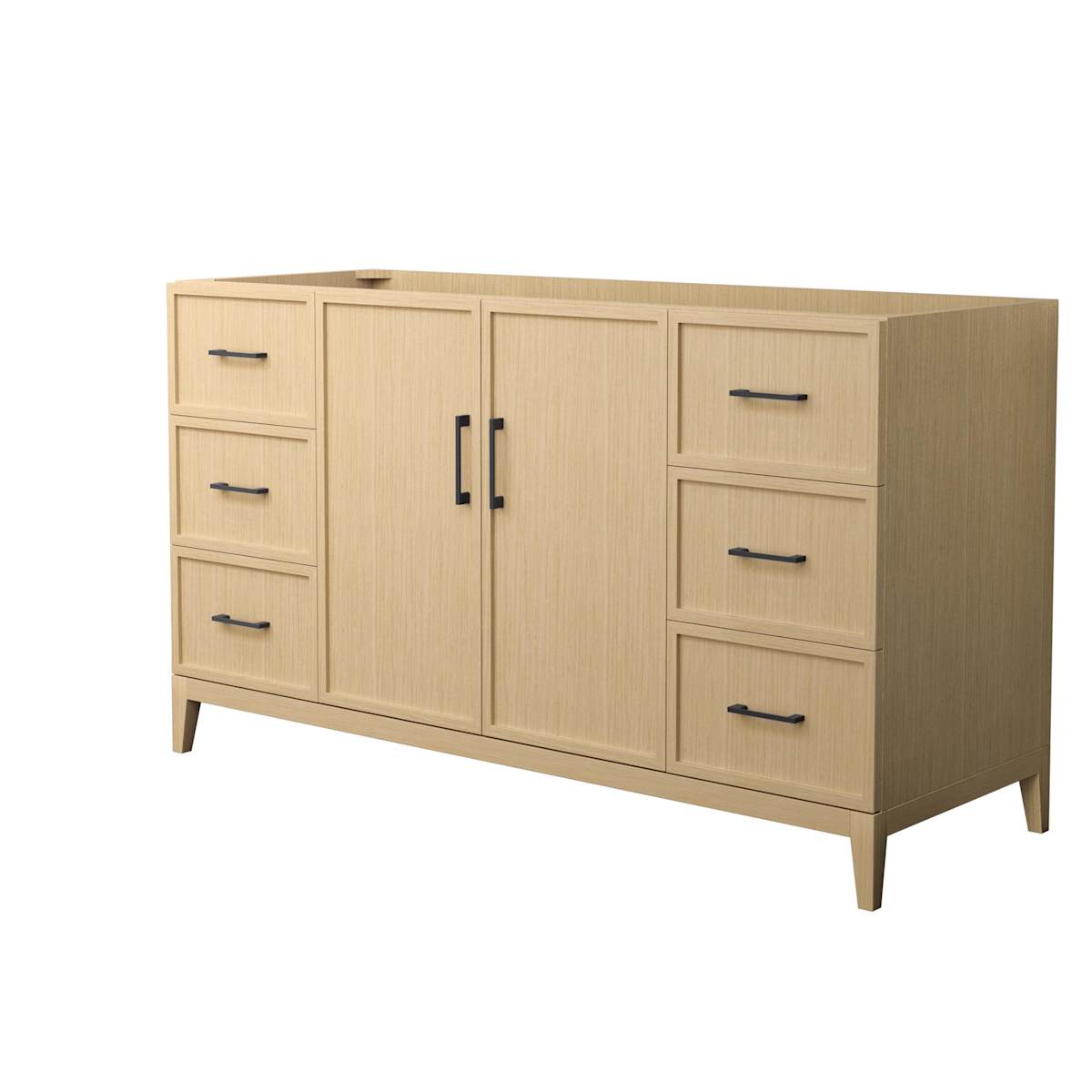 Elan 59" Single Free Standing Vanity Cabinet Only - Less Vanity Top