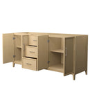 Elan 71" Double Free Standing Vanity Cabinet Only - Less Vanity Top - image 5