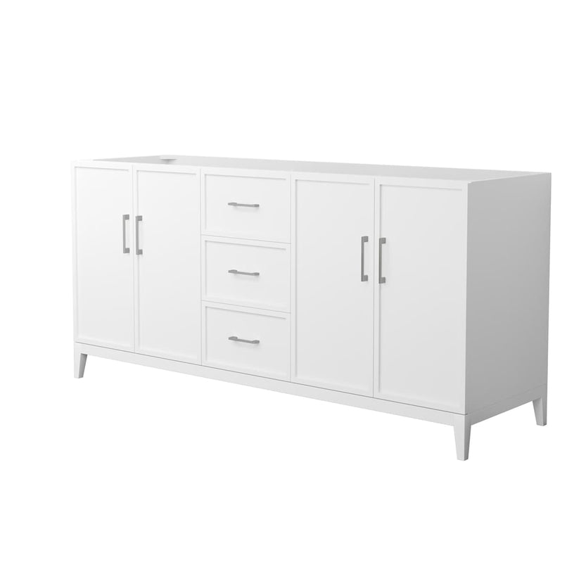 Elan 71" Double Free Standing Vanity Cabinet Only - Less Vanity Top - image 1
