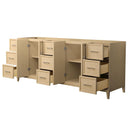 Elan 83" Double Free Standing Vanity Cabinet Only - Less Vanity Top - image 5