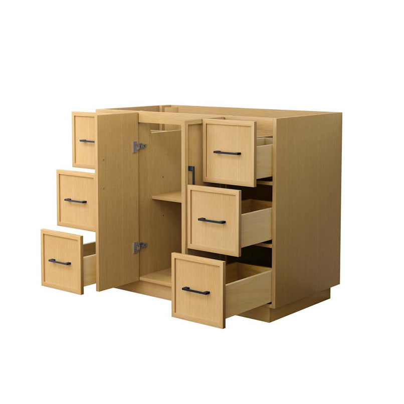 Elan TK 42" Single Free Standing Vanity Cabinet Only - Less Vanity Top - image 2