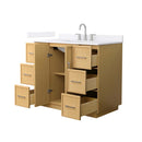 Elan TK 42" Free Standing Single Basin Vanity Set with Cabinet and Quartz Vanity Top - image 12