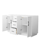 Elan TK 60" Double Free Standing Vanity Cabinet Only - Less Vanity Top - image 6