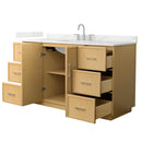 Elan TK 60" Free Standing Single Basin Vanity Set with Cabinet and Quartz Vanity Top - image 13