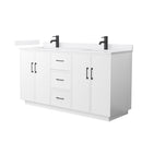 Elan TK 66" Free Standing Double Basin Vanity Set with Cabinet and Quartz Vanity Top - image 10