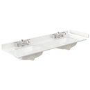 Elan TK 66" Free Standing Double Basin Vanity Set with Cabinet and Quartz Vanity Top - image 4