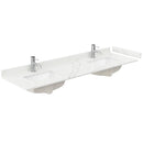 Elan TK 72" Free Standing Double Basin Vanity Set with Cabinet and Quartz Vanity Top - image 3