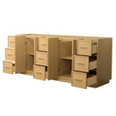 Elan TK 84" Double Free Standing Vanity Cabinet Only - Less Vanity Top - image 5