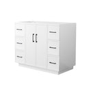 Elan TK 42" Single Free Standing Vanity Cabinet Only - Less Vanity Top - image 1