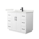 Elan TK 42" Free Standing Single Basin Vanity Set with Cabinet and Quartz Vanity Top - image 1