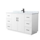 Elan TK 60" Free Standing Single Basin Vanity Set with Cabinet and Marble Vanity Top - image 1