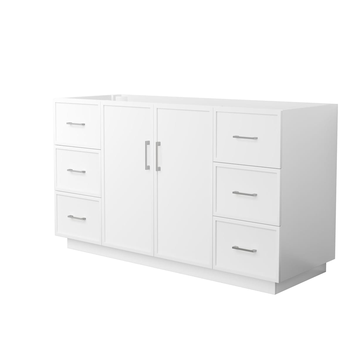 Elan TK 60" Single Free Standing Vanity Cabinet Only - Less Vanity Top - image 1