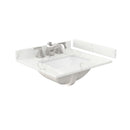Janna 24" Free Standing Single Basin Vanity Set with Cabinet and Quartz Vanity Top - image 3