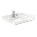 Janna 24" Free Standing Single Basin Vanity Set with Cabinet and Cultured Marble Vanity Top - image 3