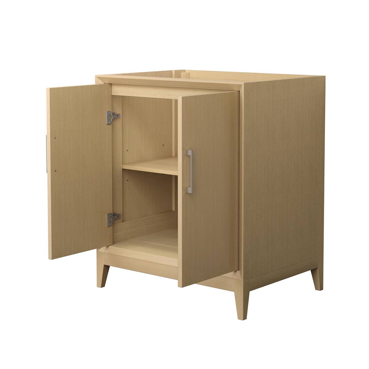 Janna 30" Single Free Standing Vanity Cabinet Only - Less Vanity Top
