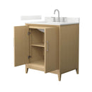 Janna 30" Free Standing Single Basin Vanity Set with Cabinet and Quartz Vanity Top - image 8