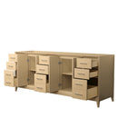 Janna 84" Double Free Standing Vanity Cabinet Only - Less Vanity Top - image 5