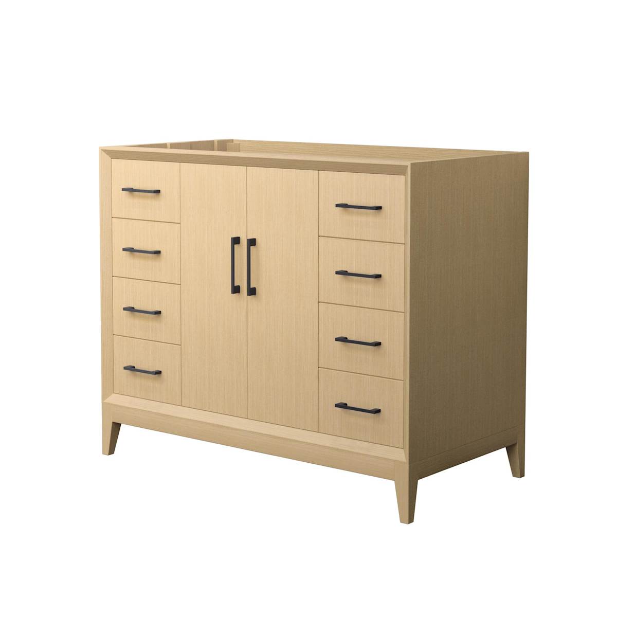 Janna 42" Single Free Standing Vanity Cabinet Only - Less Vanity Top