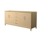 Janna 72" Double Free Standing Vanity Cabinet Only - Less Vanity Top - image 1