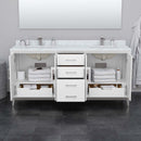 Amici 72" Double Free Standing Vanity Cabinet Only - Less Vanity Top - image 3