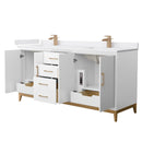 Amici 72" Free Standing Double Basin Vanity Set with Cabinet and Cultured Marble Vanity Top - image 13